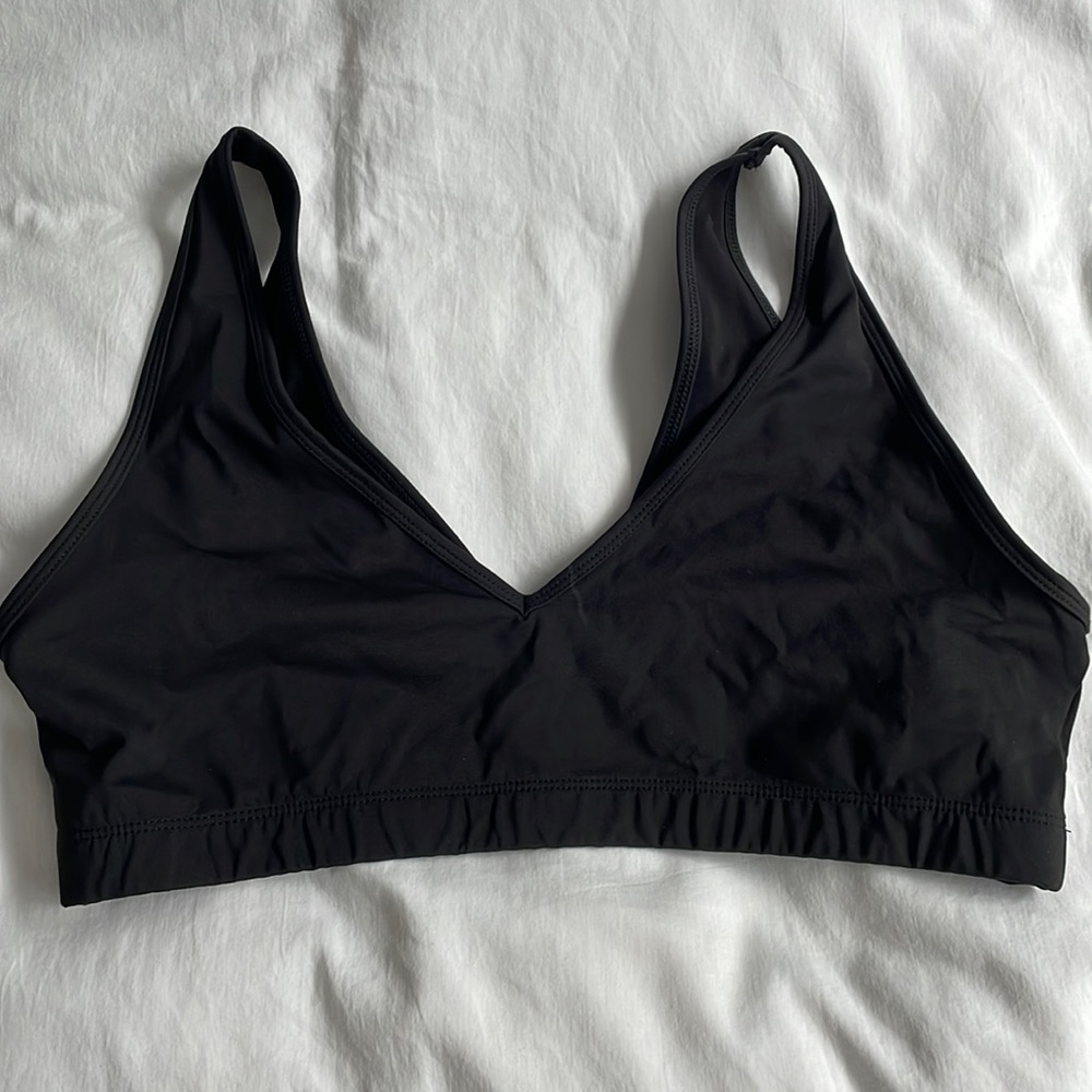 WeWoreWhat V-neck Bra Top